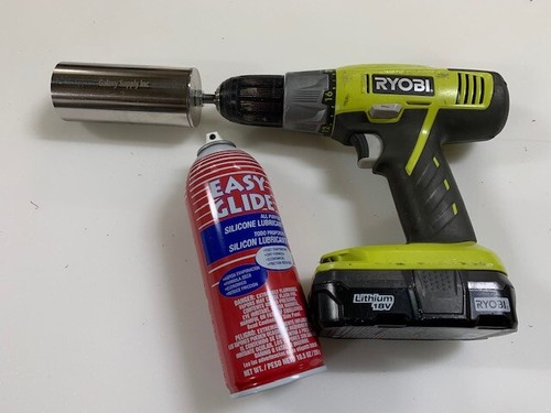 Foam hole cutter for - hole,