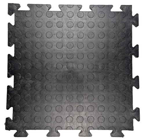 Black grey heavy duty 12mm - black,
