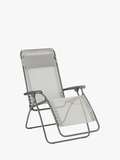 Lafuma R Clip Fully Assembled Sun Lounger Seigle - Grey (Scratched/Rusty)