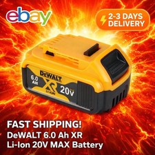  DeWALT 18V-20V, Working With