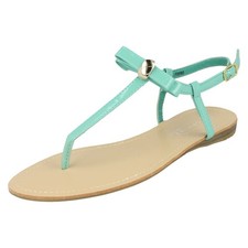 Ladies Spot On Open Toe
