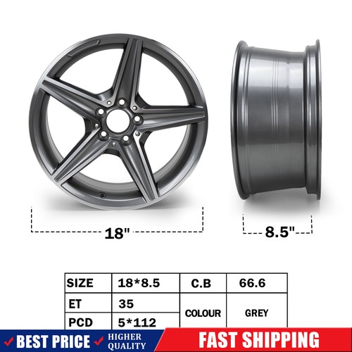 Alloy wheel 18x8 - alloy,
