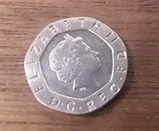 20p UNDATED COIN