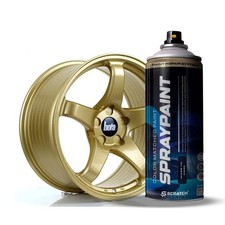 Gold Bola Alloy Wheel Paint – Premium Automotive Spray Aerosol 400ml