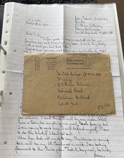 Single sided A4 Prison Letter