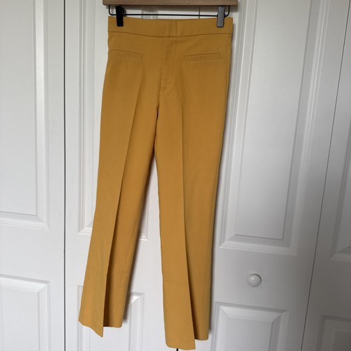 Zara yellow cigarette - yellow, pants
