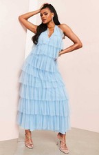 ASOS Womens Blue Maxi Dress