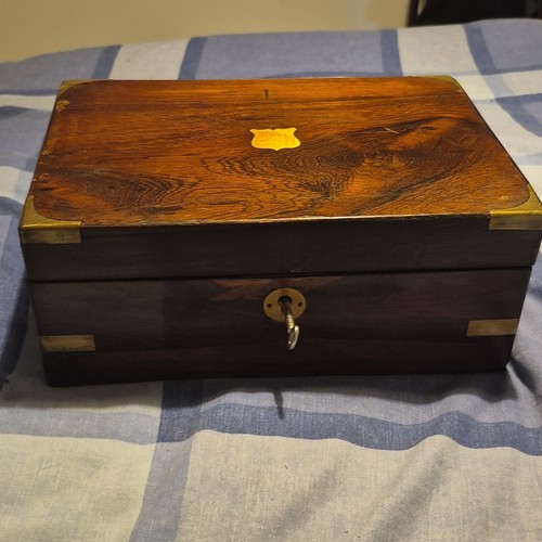 Victorian rosewood writing - victorian,