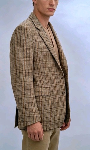 Tweed blazer jacket - jacket, mens