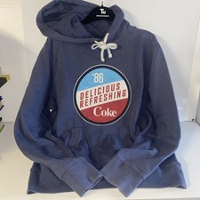 Men's Coke Cola Hoodie Vintage