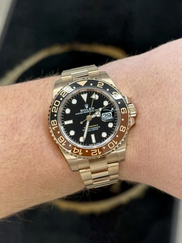 Rolex gmt master 18k - rolex, 2