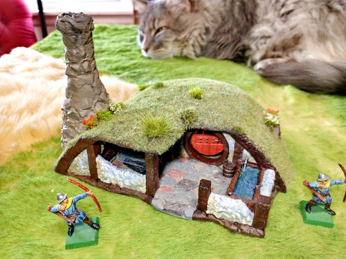Painted hobbit blacksmith - hobbit,