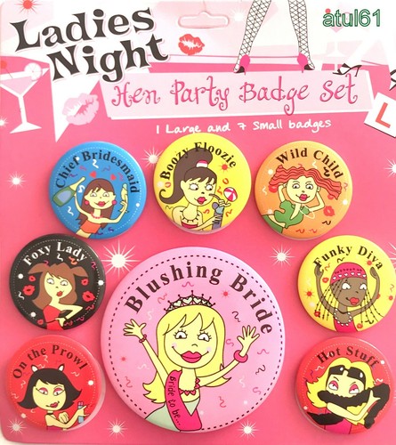Badge for the - night, bride