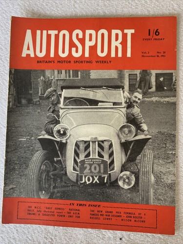 Autosport magazine november - autosport, 16