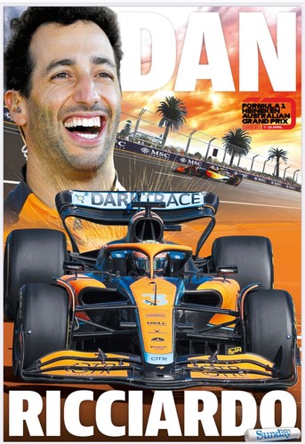 Daniel ricciardo big 420mm - daniel,