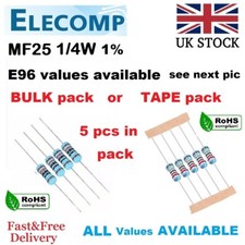 1/4W Metal film PRECISION
