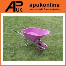Large Pink 120L Wheelbarrow