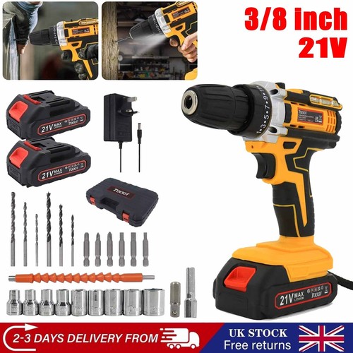 21v cordless drill screwdriver - 21v,