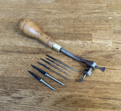 Vintage unusual leatherworking - vintage,