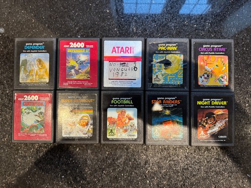 Atari 2600 7800 games bundle - atari,