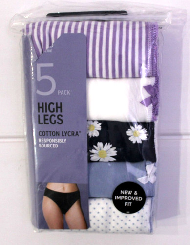 Ladies 5 pack cotton - m,