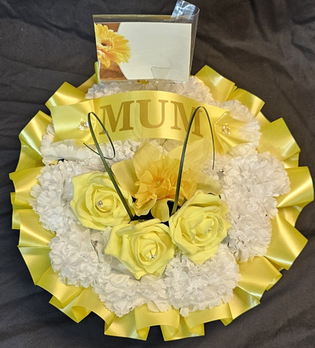 Funeral flowers posy - funeral,