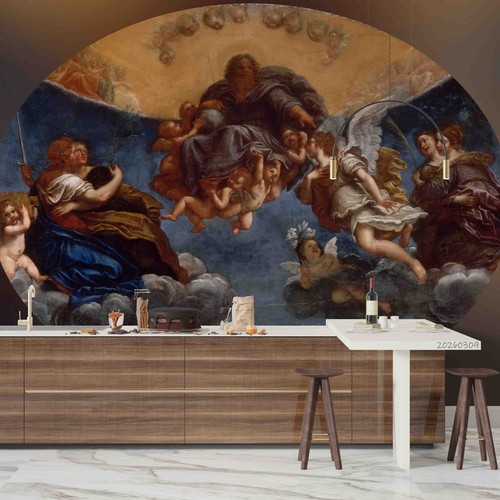 Oil painting francesco - 3d,