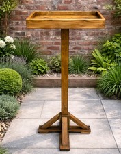 Wooden bird table - table, feeder