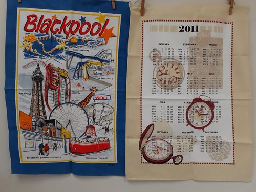 Vintage tea towels bundle - towels,