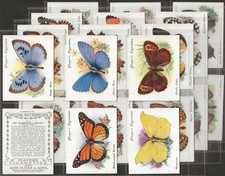 PLAYERS-FULL SET- BRITISH BUTTERFLIES 1934 (L25 CARDS) EXCELLENT