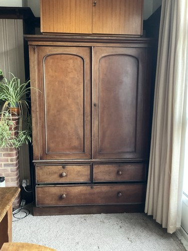 Large vintage linen - large, cupboard