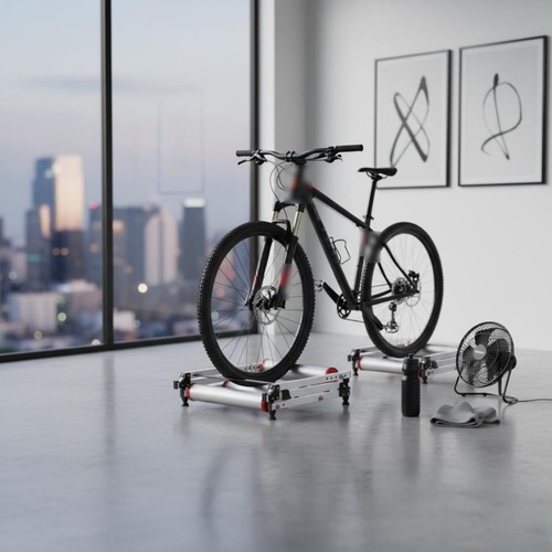 Indoor bike rollers easy setup - bike,