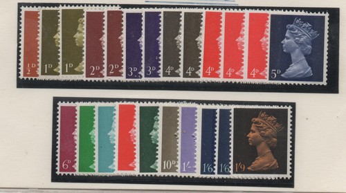 1967 set pva pre decimal - set, x