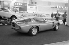 Bertone Alfa Romeo Canguro prototype 1964 Motor Show Car Old Photo 6