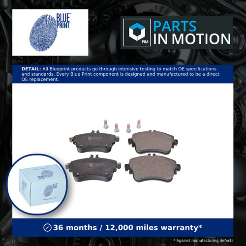 Brake pads set - pads, fits