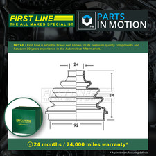 CV Joint Boot FCB2138 First Line C.V. Driveshaft Gaiter Top Quality Guaranteed