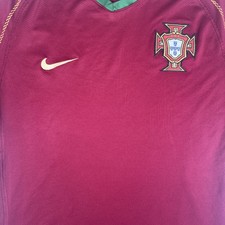 Rare Original Portugal 2006/2007/2008 Home Football Shirt Mens Medium