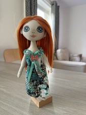 Handmade rag doll - rag,