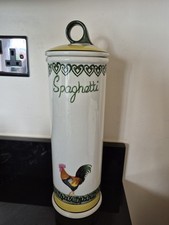 Price & Kensington Spaghetti Jar Cockerell VGC  14" Height