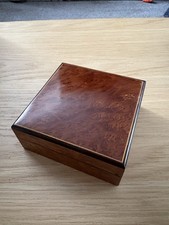 Vintage Burr Walnut Box With