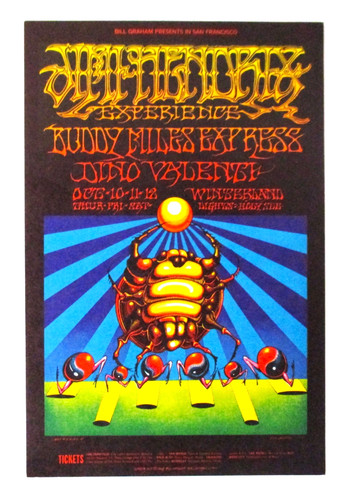 Jimi hendrix 140 postcard - 140,
