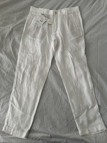 Zara 100 linen men - linen, men’s