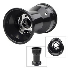 11x7.10-5 5Inch Aluminum Rear Wheel Rim For GO Kart Off-Road Dirt Pit Bike Black