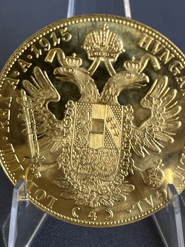 1915 austrian ducat - 4, gold