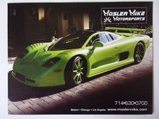 MOSLER MARK II 7.0 LITRE V8 orig 2008 USA Mkt Sales Leaflet Brochure