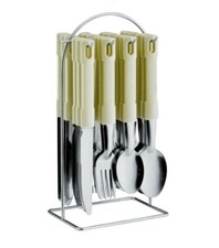 24Pcs Stainless Steel Cutlery