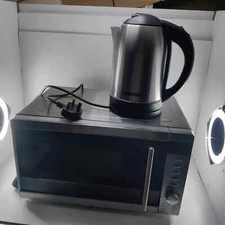 KENWOOD K20MSS10 Solo Microwave - Stainless Steel & Kettle 20L 800W Good working