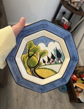 clarice cliff octagonal plate
