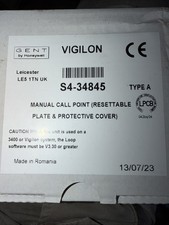 Gent Vigilon S4-34845 Manual