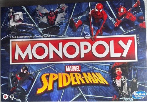 Monopoly marvel spider man - monopoly,